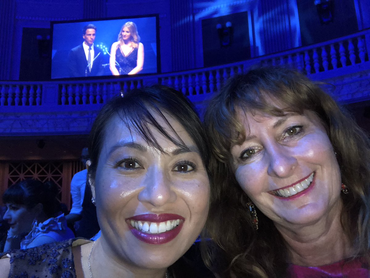 raewynbailey6's tweet photo. #LMBA2018 at the Lord Mayors Business Awards with Maria Becis- my date! https://t.co/w3zTJrmjnR