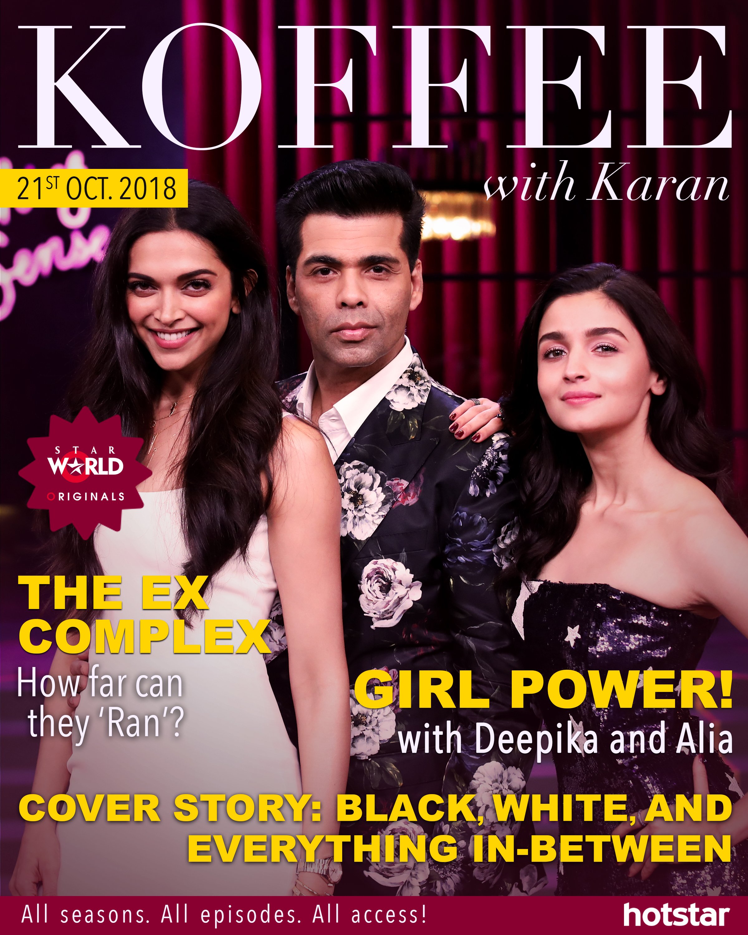 Koffee with karan season 6 21st october 2018 full episode store