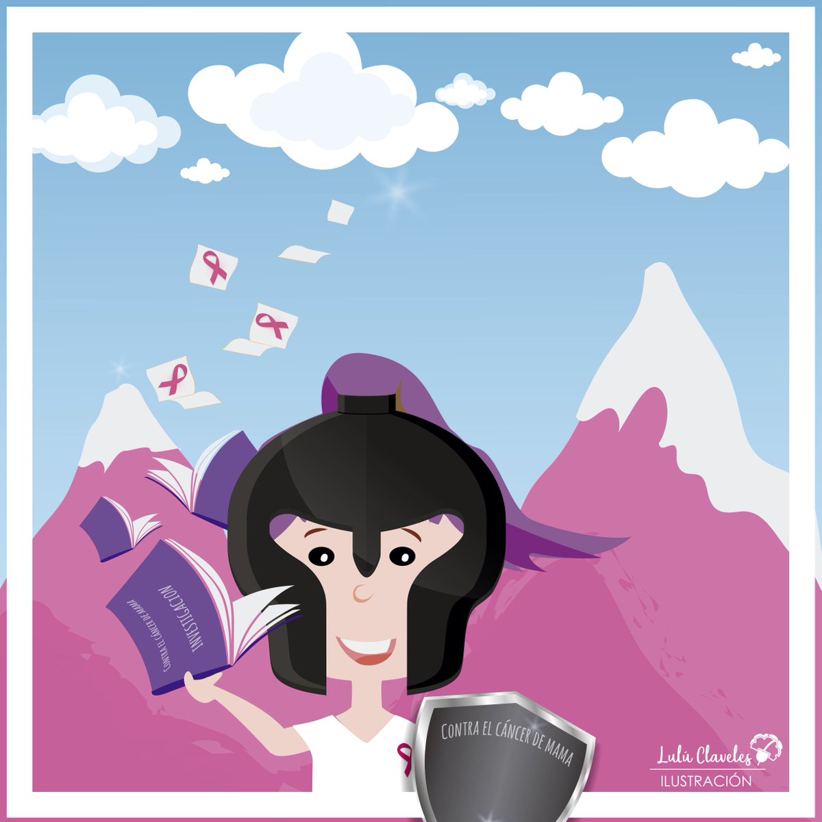 LuluClaveles's tweet photo. Para las valientes! Todas! :) 
 #ContraElCancerDeMama #PorLaInvestigacionContraElCancer #almon #leonesp 
Más cositas en mi facebook https://t.co/xINGIdEg29 e Instagram https://t.co/fepn9wG2nd https://t.co/FNHd5ipZUX