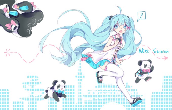 「8分音符 ツインテール」のTwitter画像/イラスト(古い順)