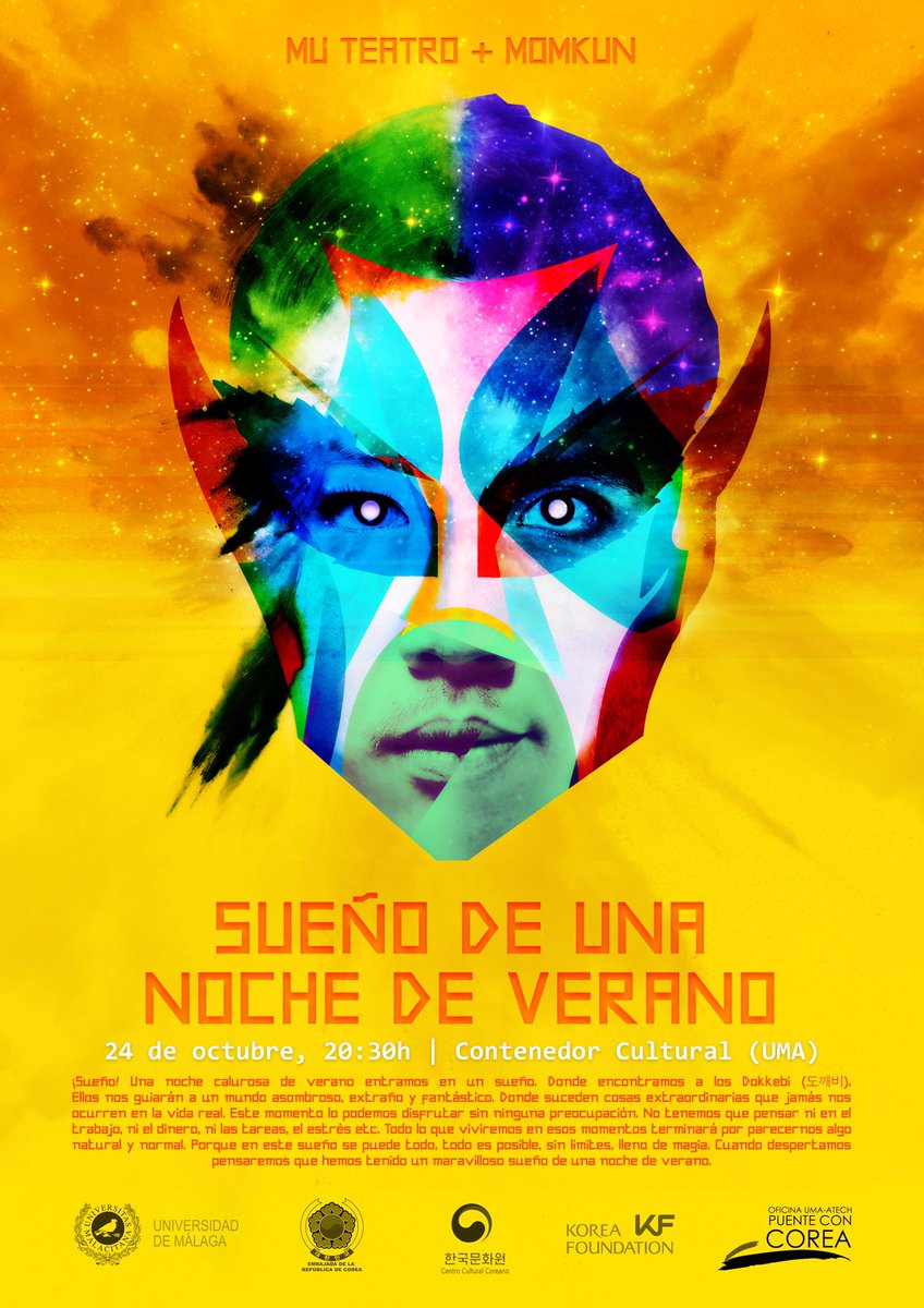 "El amor no mira con los ojos, sino con el alma." 🎭❤️

¿Ya tenéis vuestra entrada para "Sueño de una Noche de Verano" el próximo 24 de octubre en <a href="/ContenedorUMA/">Contenedor Cultural</a> de la <a href="/InfoUMA/">Universidad de Málaga</a>?

¡Corred que vuelan! 🧚‍♀️🧚‍♂️

Aquí: tiquetin.com/sueno-de-una-n… o en taquilla 🎟