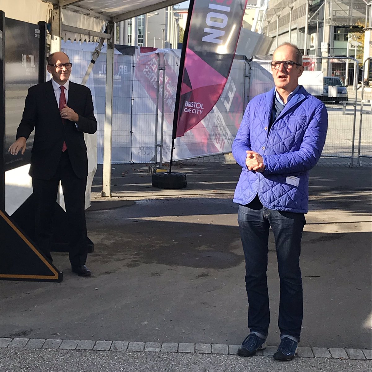 MarvinJRees's tweet photo. Great to welcome @Kevin_McCloud to #Bristol to launch @Bristol_HF alongside my cabinet lead for housing @housingpaul, creating space to explore how we can reimagine better ways to live in our cities with scalable solutions. Open until 4th Nov so come &amp; see. https://t.co/2e0CHzwJ31