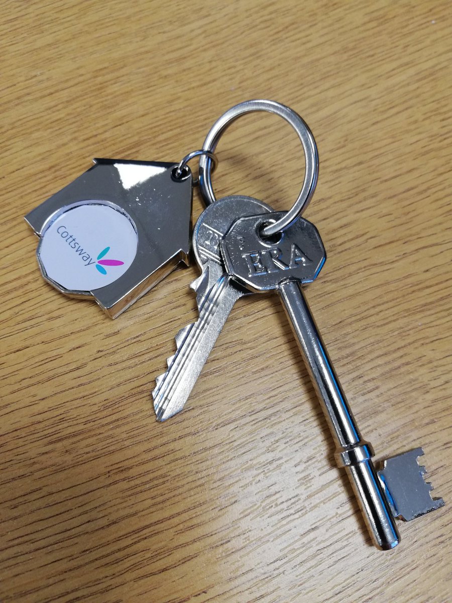 Looking forward to giving these house keys to a new trainee Monday <a href="/ourhouseWESTOX/">‘Our House’ for West Oxfordshire</a> #westoxon