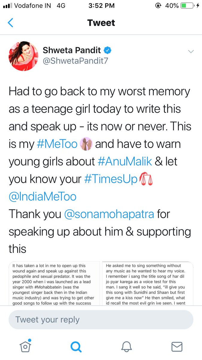 #MeTooIndia tweet media