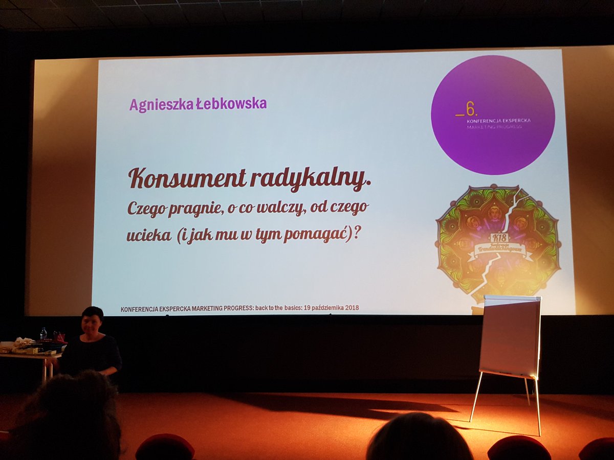 Warsztaty z Agnieszką Łebkowsķą na temat konsumenta radykalnego #MarketingProgress