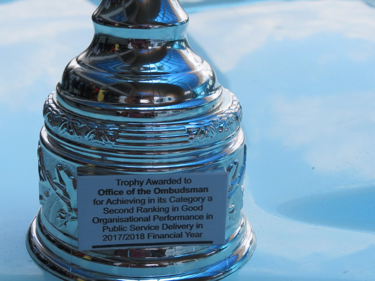 Pictorial focus of the <a href="/MWOmbuds/">Office Of The Ombudsman</a> <a href="/ChizumaMartha/">Martha Chizuma</a>  public service performance award