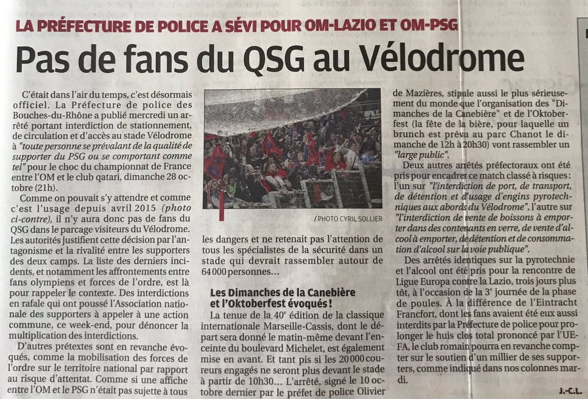 SuperCazarre's tweet image. Vous êtes nombreux à me solliciter pour réagir suite à cet article de La Provence.
Faisons simplement preuve de plus de maturité, pas besoin de surenchérir, nous ne sommes plus dans une cours de récréation.