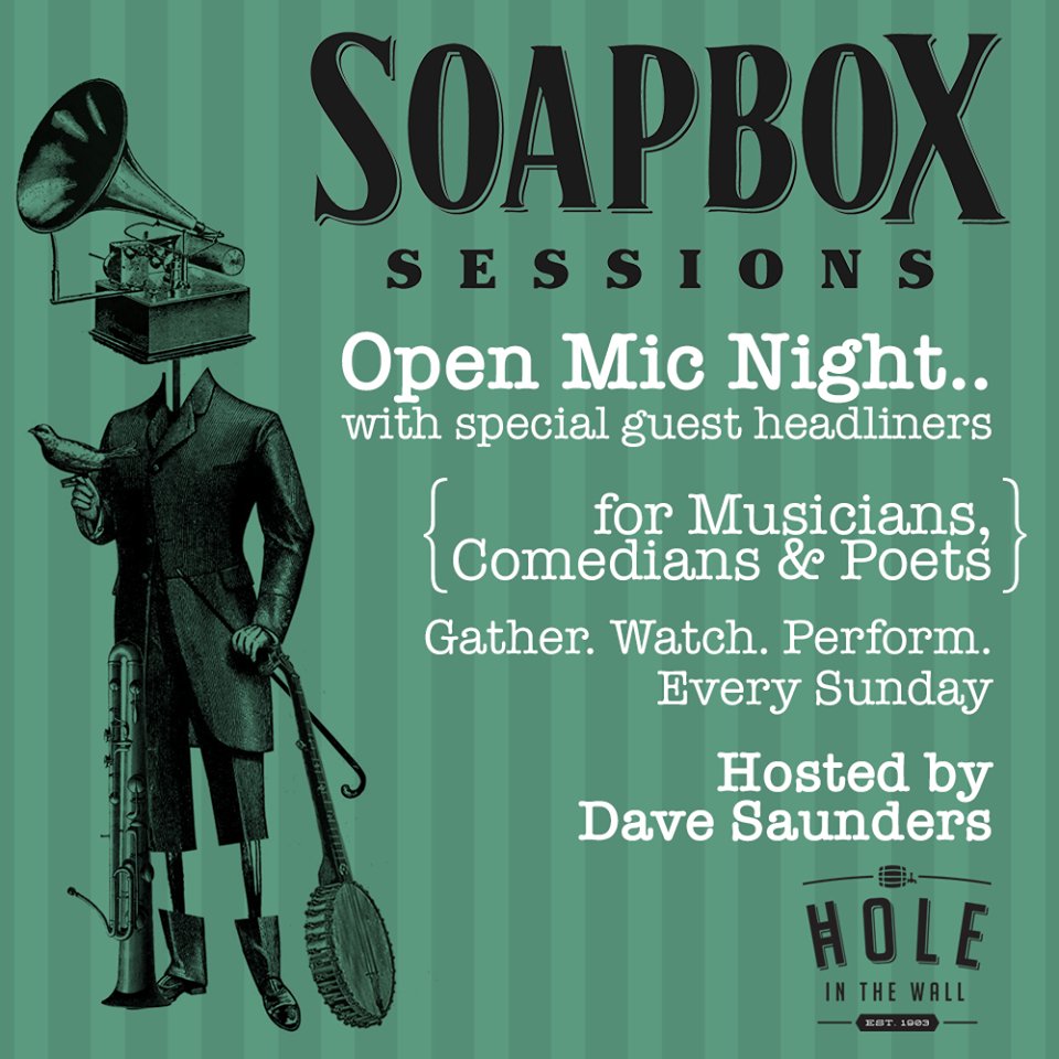 soapboxsesh's tweet image. This Sunday at Soapbox Sessions we welcome Scott Anthony Wilson back to @hitwdarlington to headline this weeks #openmic 
Expect lovely loops and smooth grooves.

Come down and watch/perform.

@DarloMusic @WhatsOnDarlo