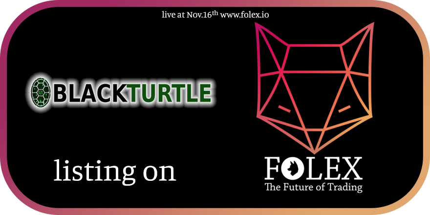 FolexOfficial's tweet photo. We are listing @_Black_Turtle on @FolexOfficial For more information visit us on https://t.co/tnHuRvmhsT and follow our Telegram channel: https://t.co/msOCbWaKoP
#TurtleNode #crypto #bitcoin #cryptocurrency #blockchain #ethereum #btc #trading #litecoin #exchange https://t.co/PUfSM5M37D