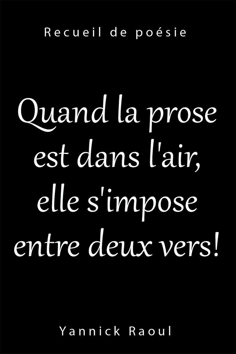 yanchasp's tweet photo. On change de genre !
Retrouvez mon premier poème "Du Soleil",
dans mon recueil de poésie :
https://t.co/xAOEp6lvAX

Même s'il est court, j'espère qu'il vous plaira :-)
Bonne lecture et à bientôt !

#poésie #poème #poetry #recueil #wattpad https://t.co/HzoDTlFpgt