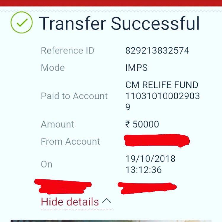 Gsamratreddy's tweet photo. My share of cash donation to #Titlicyclone victims!
And I need each of your support and help to make the donation drive meet succeed.
Let’s #StandWithSrikakulam
Come and meet on this Sunday 21st October 2018 from 11am to 1pm.
#MeetForCause #DonationDrive #FanMeet #CMRelieffund https://t.co/PwGnhDnpui