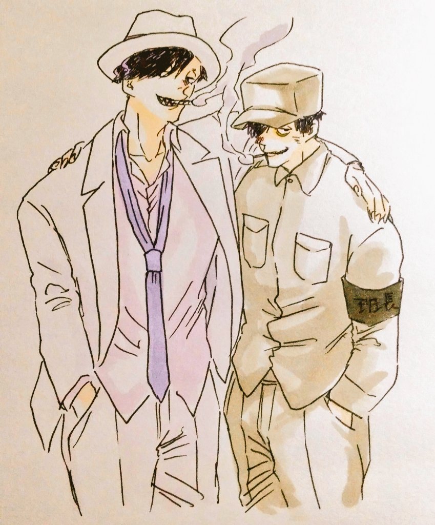 「アナログ
4+4で「ボクたち恋友」 」|んでのイラスト