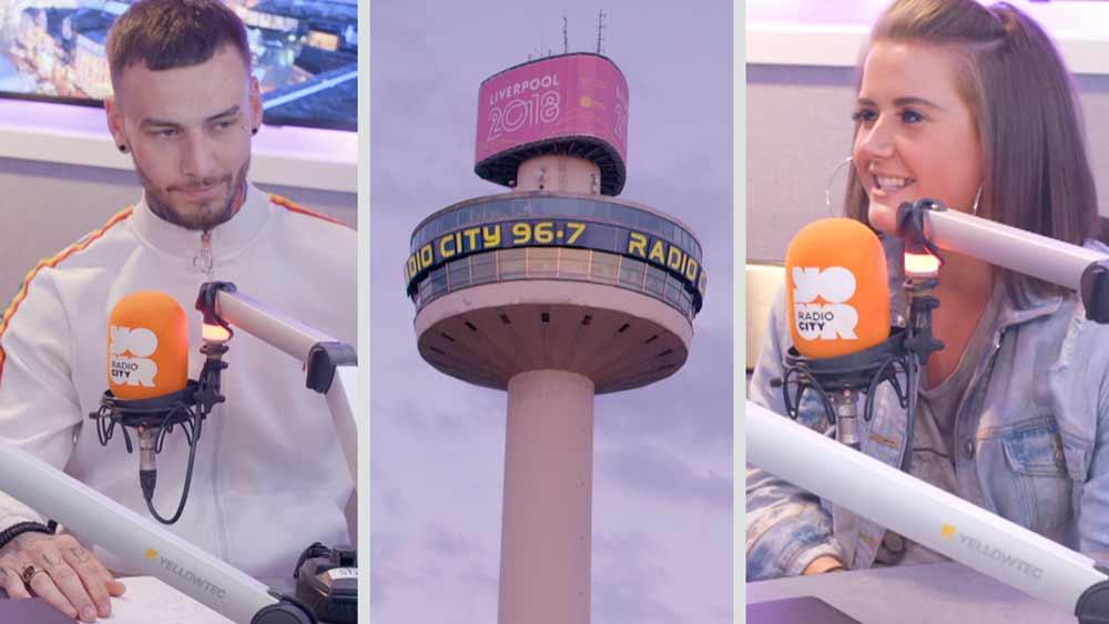 MTVUK's tweet image. SPOILER 📽: The Refreshers hit the Liverpool radio waves to shout out their big graduation party... 😁 📻 😁 #RefreshersWeek presented by @strongbowuk