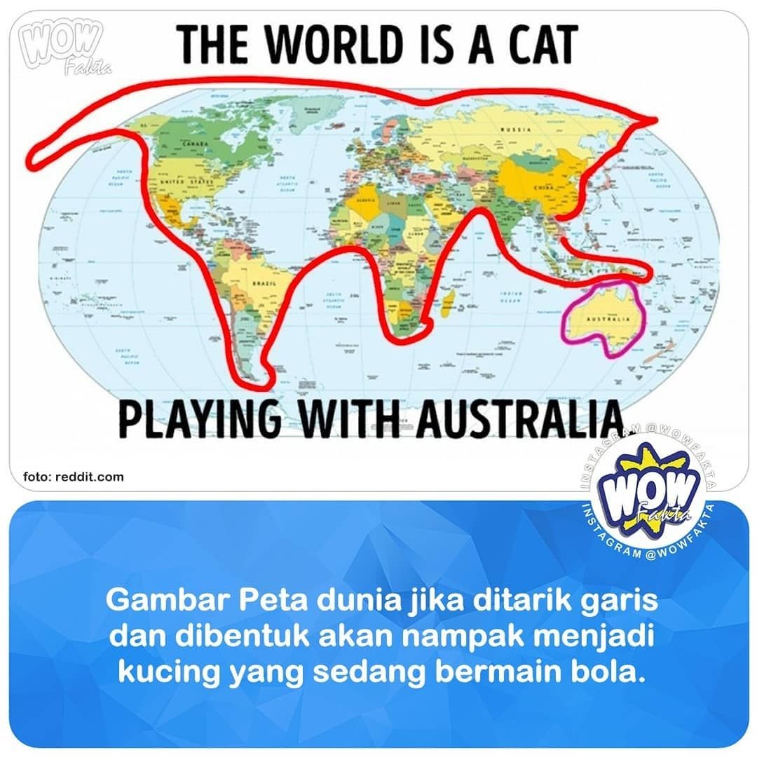 kontenwow's tweet photo. Jika kalian melihat bumi melalui globe, pasti fenomena ini tak akan pernah kalian temukan. Namun, coba bukalah atlas sekarang, melalui peta dalam benda datar, kita bisa menggambarkan garis yang menghubungkan seluruh pulau di dunia...
.
.
https://t.co/8xfNfkWJMZ
.
. https://t.co/CJMuy9WEmv
