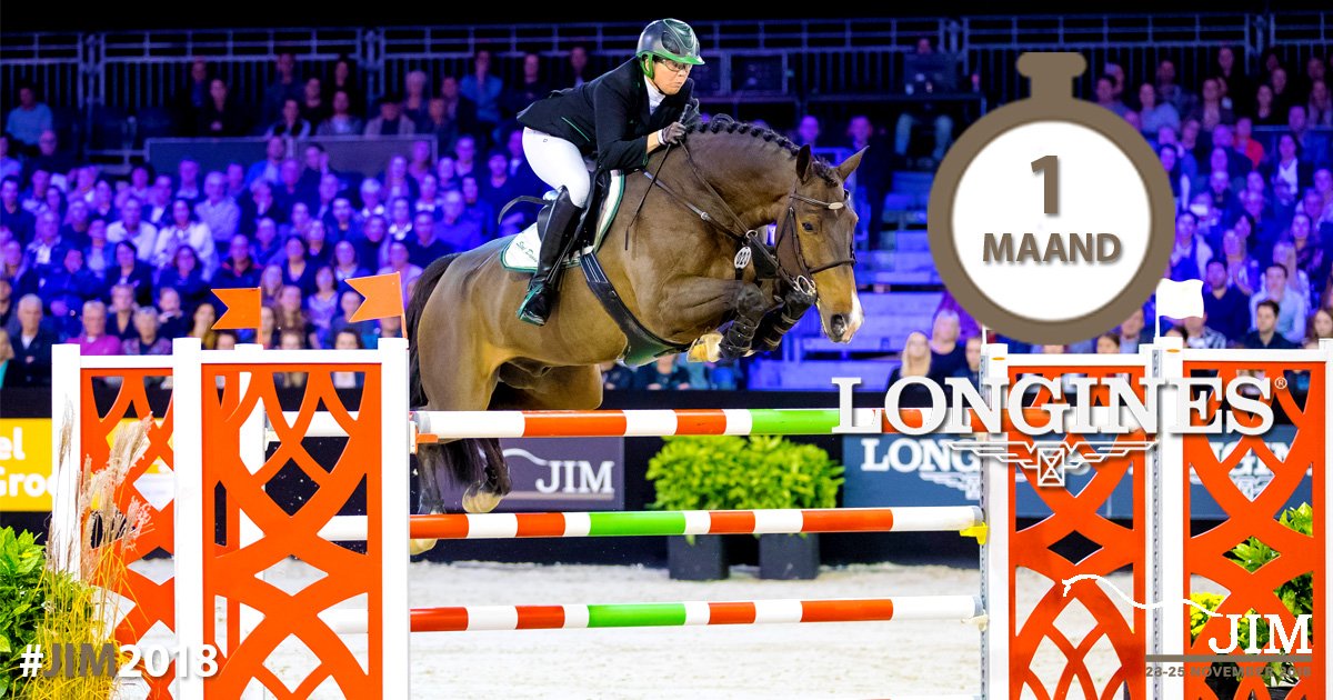 Over precies één maand barst het spektakel weer los!🏇💥 
Jumping Indoor Maastricht 2018 wil je niet missen. 

haal hier jouw tickets👉 bit.ly/JIM_TW