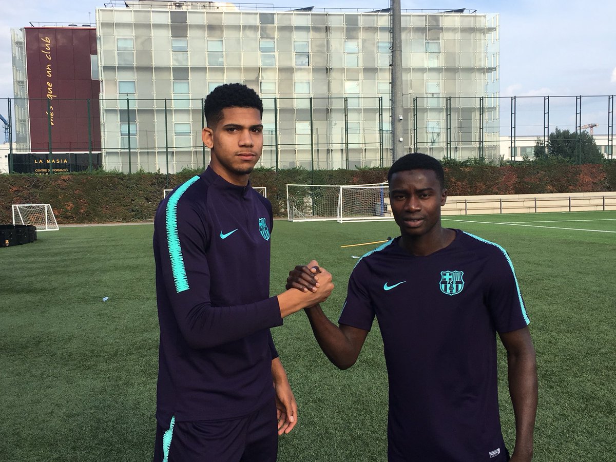 Official: Wagué and Araújo are now eligible to play competitive games for Barcelona B #fcbblive [fcb]