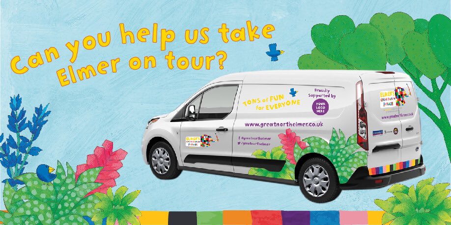 talesonthetyne's tweet image. Could you help get our Elmer out &amp;amp; about? We’re looking for a small transit van that we could loan from now until Dec 2019 which we could brand up with Elmer livery- and of course your logo! If you think you can help, please call 0191 246 9123 or email fundraising@stoswaldsuk.org