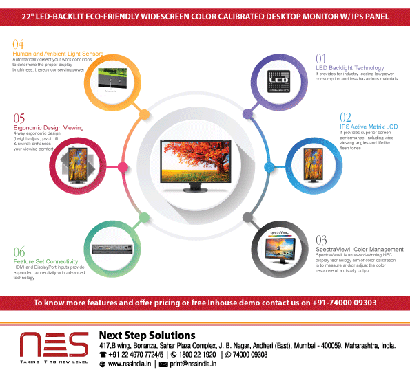 NXTSTPSOLNS's tweet photo. 22" LED-backlit Eco-Friendly Widescreen color calibrated Desktop Monitor w/ IPS Panel - https://t.co/TsUi87oX9i https://t.co/kZz2KsM3EH
