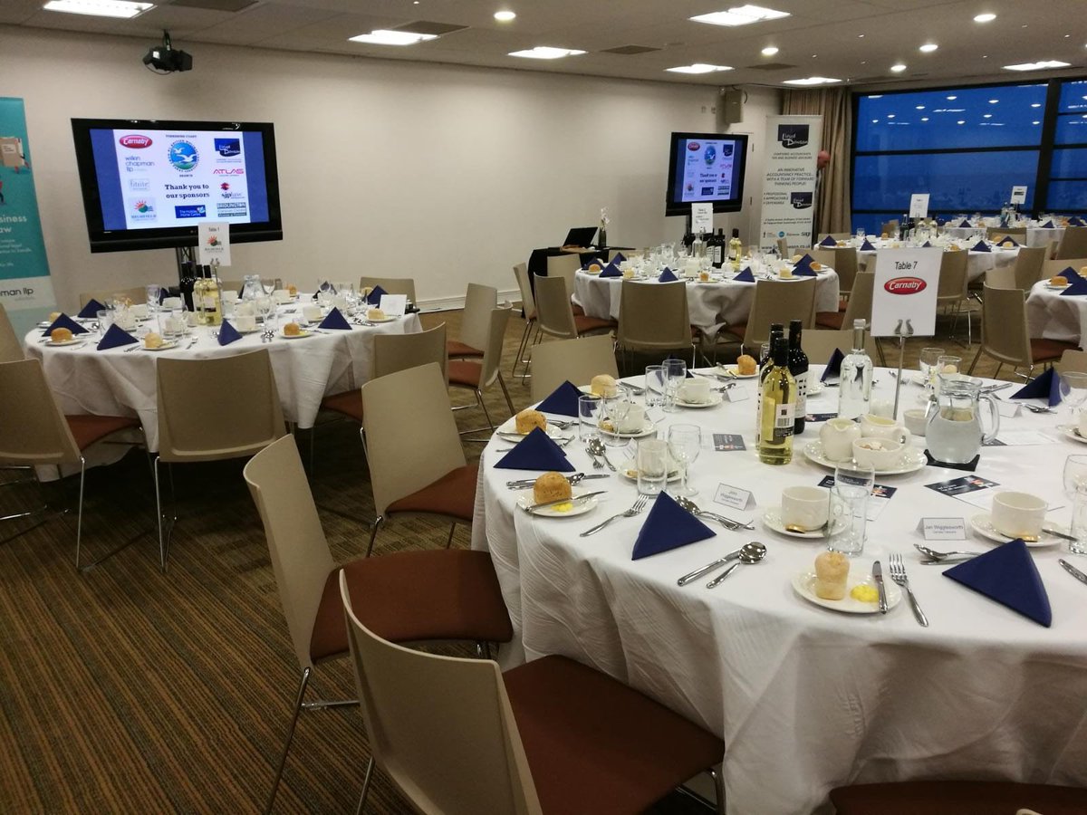 A brilliant evening at our Autumn Dinner last night <a href="/bridspa/">Bridlington Spa</a> over 80 members turned out for a fantastic three course dinner. Thank you so much to Sharon Wright from <a href="/FitriteDecking/">Fitrite</a> for her riveting and emotional after dinner speech about her time before/after dragons den! @BHHPA