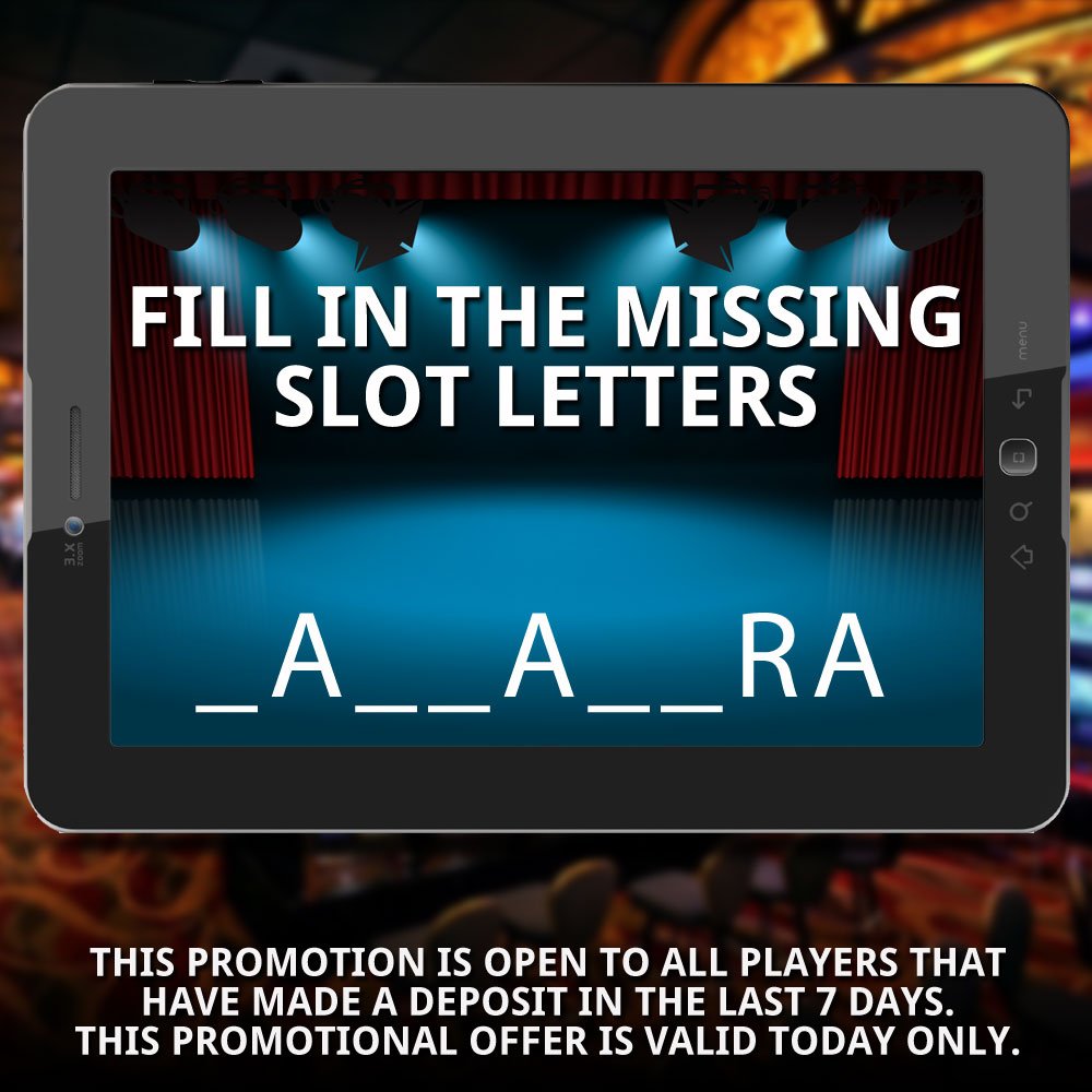 PlatinumReels's tweet photo. Solve the mystery! Fill in the missing letters to reveal todays slot name. Contact support with your answer to receive a round of bonus spins. This promotion is open to ALL players that have made a deposit in the last 7 days. This promotional offer is valid today only. https://t.co/ThjmfQaU9P
