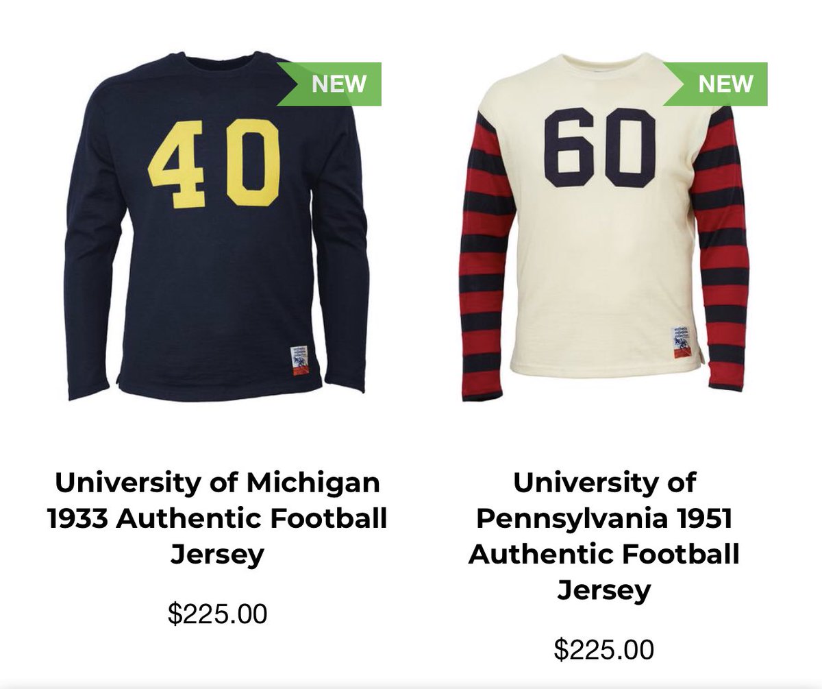 vintage college jerseys