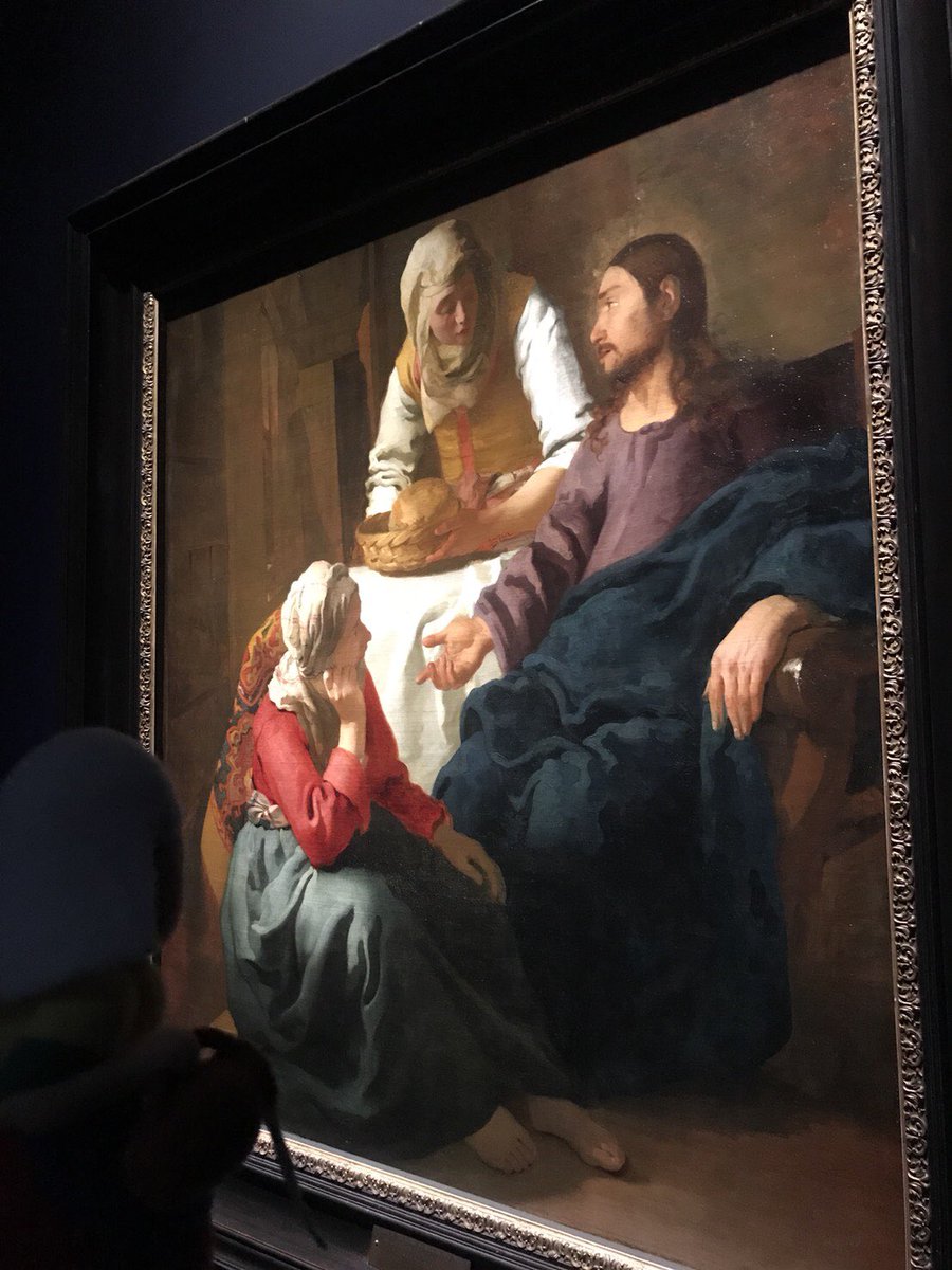 Uzivatel ミルクさん フェルメール展 Na Twitteru ミルクなトリビア マルタとマリアの家のキリスト は聖書 に出てくるお話で 当時人気の画題だったのよ マルタとマリアの姉妹が 家にキリストを迎えるの それで マルタはキリストをもてなそうとせっせと働くの Uzivatel ミルクさん フェルメール展 Na Twitteru ミルクなトリビア マルタとマリアの家のキリスト は聖書 に出てくるお話で 当時人気の画題だったのよ マルタとマリアの姉妹が 家にキリストを迎えるの それで マルタはキリストをもてなそうとせっせと働くの