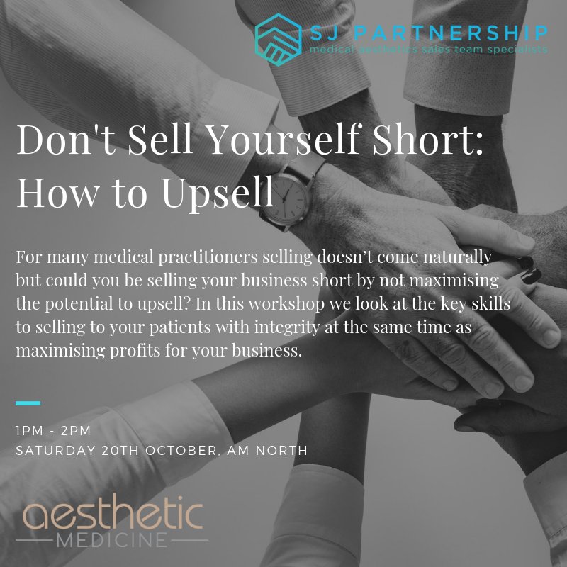 SJPartnershipUK's tweet photo. Join us tomorrow afternoon at #AMNorth where we'll be discussing the art of not selling yourself short, and how to up-sell. ๐ก #SJPartnership #AMNorth #Manchester https://t.co/QrTWKzfEt9