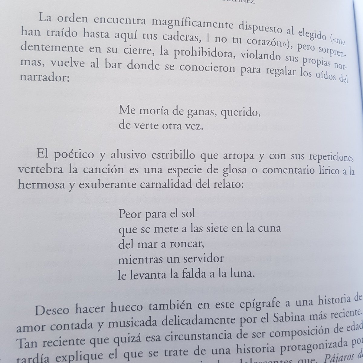 Jose Sande Di Twitter El Autor Señala Como La Primera Canción De Amor Sabinera A Orillas De La Chimenea Y Hace Un Análisis De Peor Para El Sol Https T Co Guuzfmvfzp