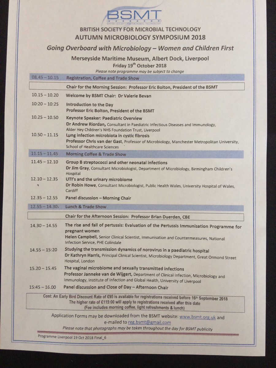 TheNCPF's tweet photo. Thanks @HotchPotchJake for putting together this list of NCTC strains associated with today’s BSMT programme. #BSMT18 #cysticfibrosis #GrpBStrep #neonatalmicobiome #STI @NCTC_3000 @NCPV https://t.co/sUrMV5Y1JG