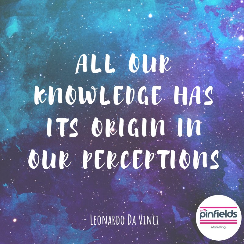 PinfieldsM's tweet photo. Our #MondayMotivation this week is a quote from Leonardo Da Vinci! We hope you all had a lovely weekend #Marketing #Business #WorcestershireHour https://t.co/S6675U5QLt