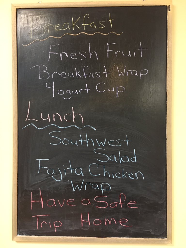 BeaumontTVDSB's tweet photo. Day four menu... #thatsawrap #wrapitup #TimsCampFall2018 #lockespride https://t.co/fAJZRWUozJ