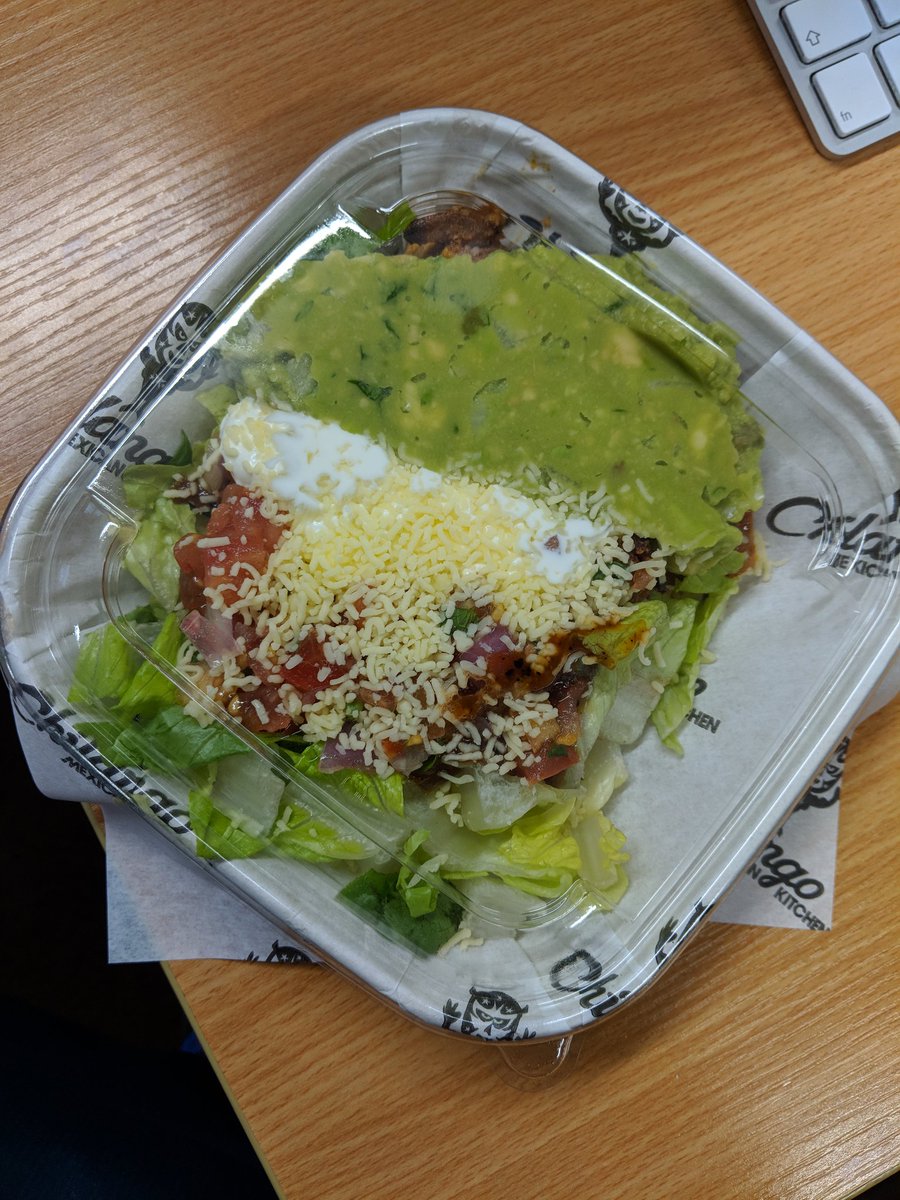 Sam_Gane's tweet photo. @Chilango_uk what kind of a portion do you call this? I ordered a low carb, not a half empty box! https://t.co/kqmsQstLdT