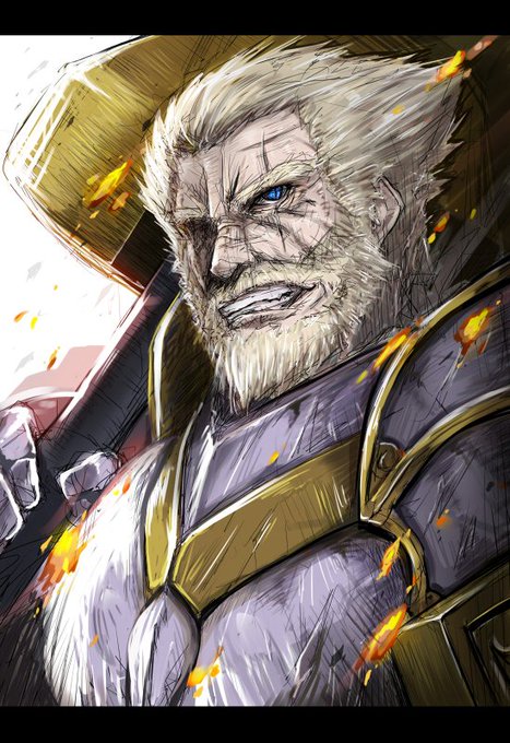 色のせゲオルグおじいちゃん
#アイギスお絵かき 