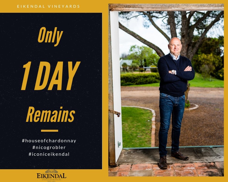 Eikendal Vineyards (@eikendalwinery) on Twitter photo 