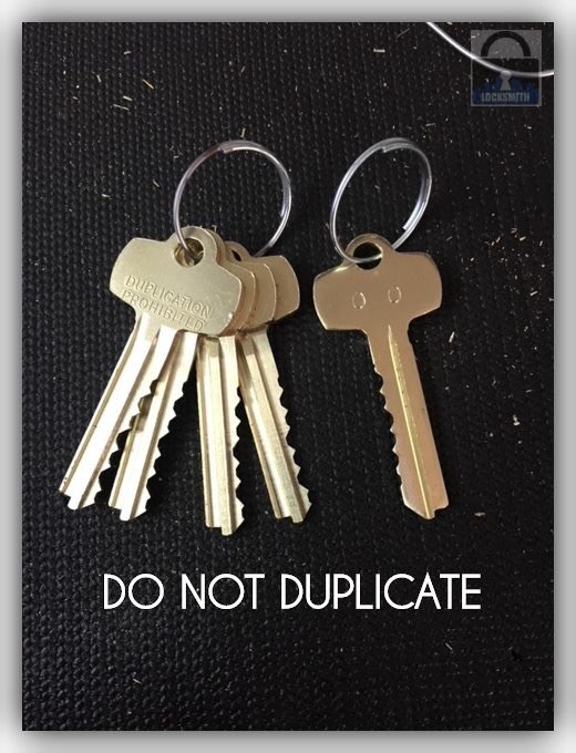 Can I Copy a Do Not Duplicate Key?