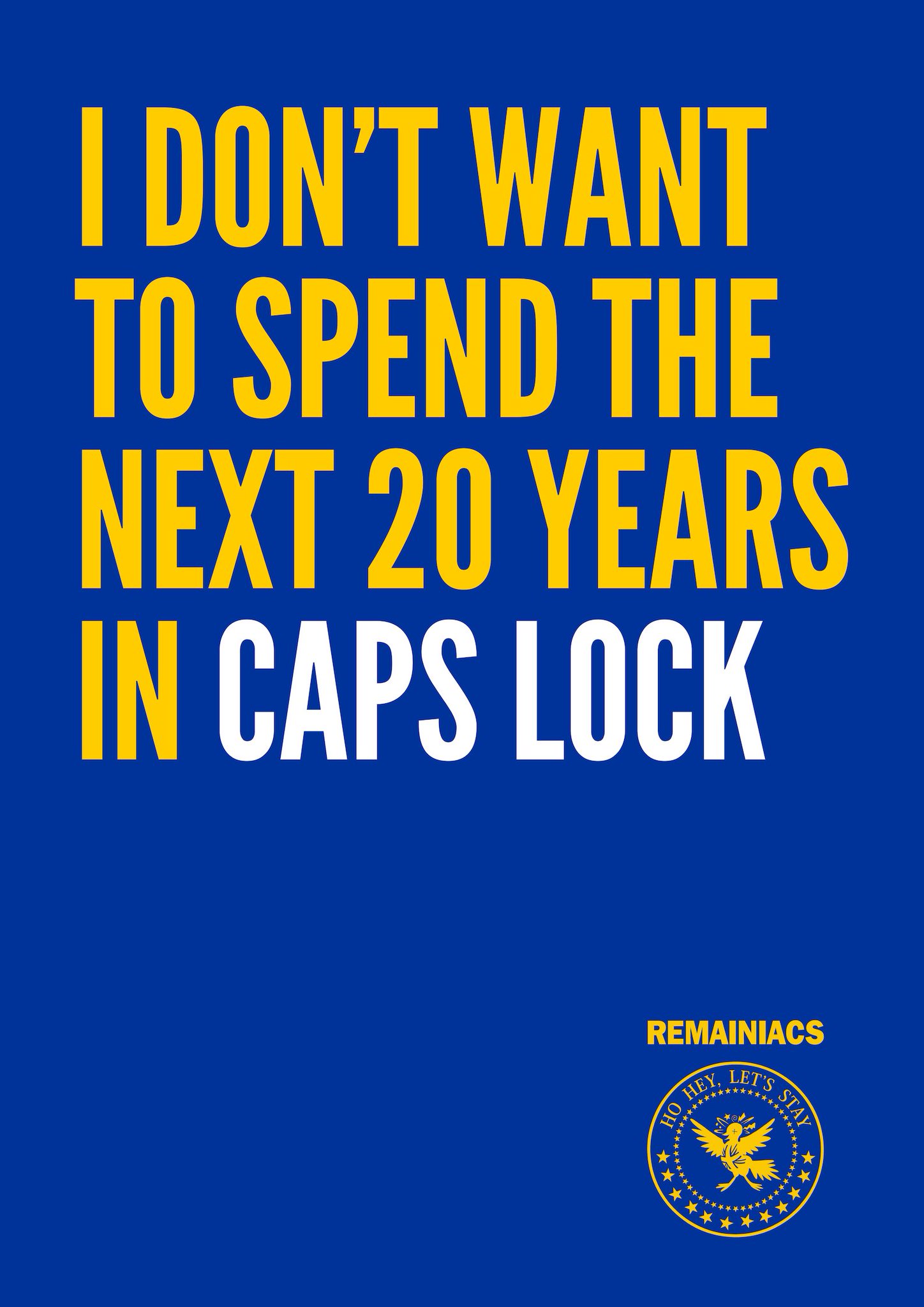 Fakes Don't Want To Be Real Remainiacs Podcast on Twitter: ""I DON'T WANT TO SPEND THE NEXT 20