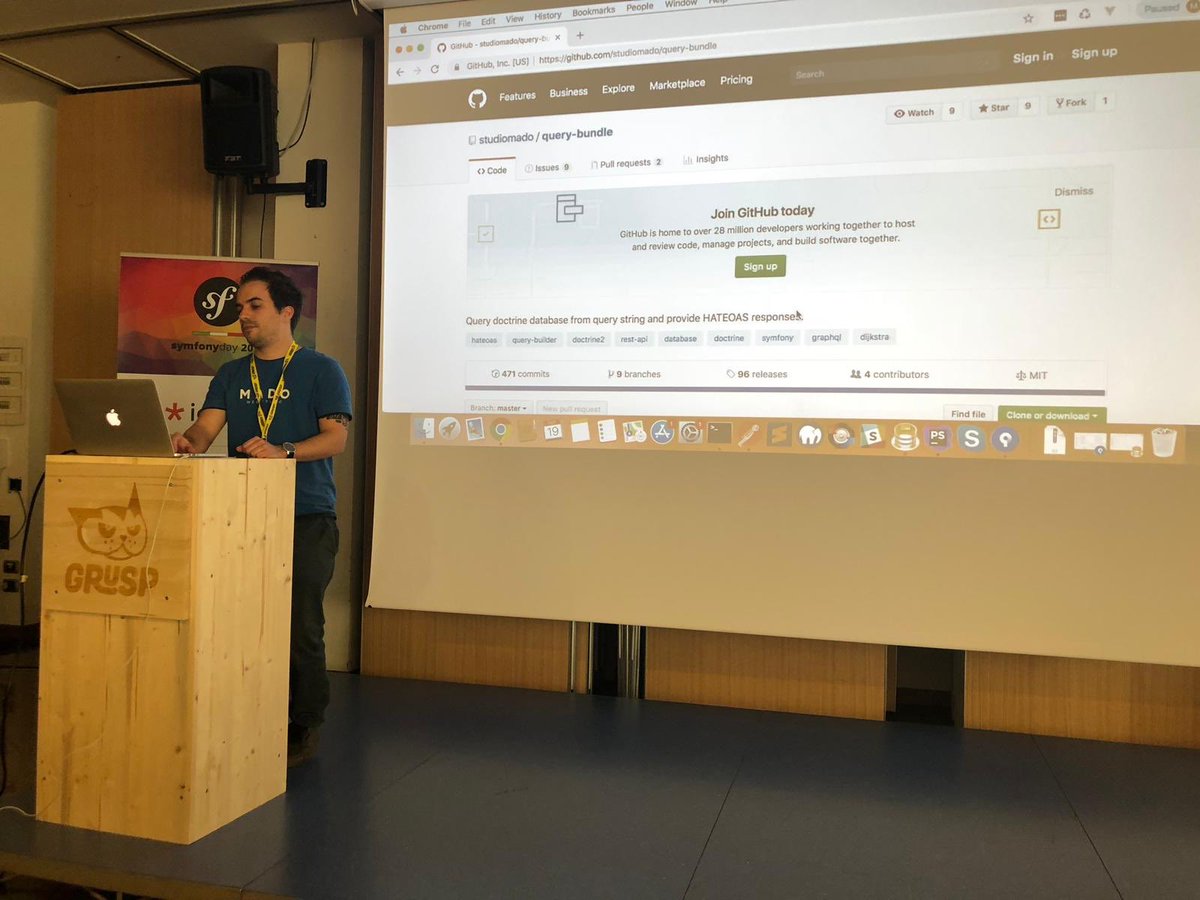 studiomado's tweet image. Ed al @SymfonyDayIt prende la parola il nostro Alessandro @minompi! ✌🏻
#symfonyday #verona #techlife