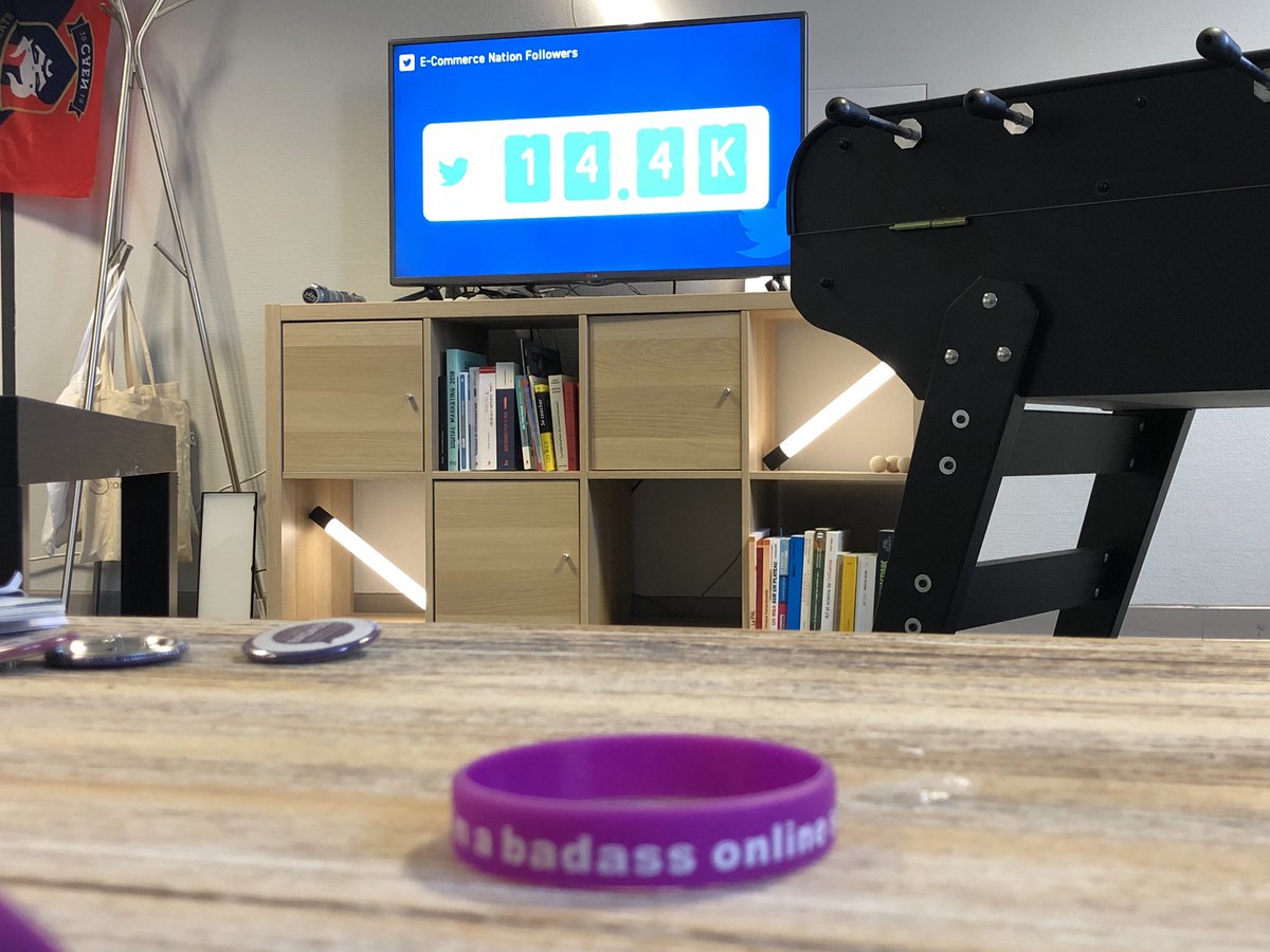 CGoubon's tweet photo. Merci @heptaward pour la solution ! Via la #chromecast nous avons une animation au top dans notre #spaceship chez @Ecom_NationFR https://t.co/T5TvAP5d9w