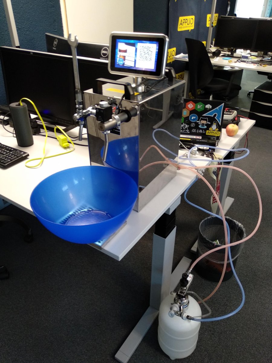 don_gabron's tweet image. Fun Fact about our Lightning beer tap: The biggest challenge we've faced in creating a beer tap that could technically be paid from anywhere in the world instantaneously, with a fee so small that it's completely negligible, .. was adding a pressure tank to the beer tap 😂#bitcoin