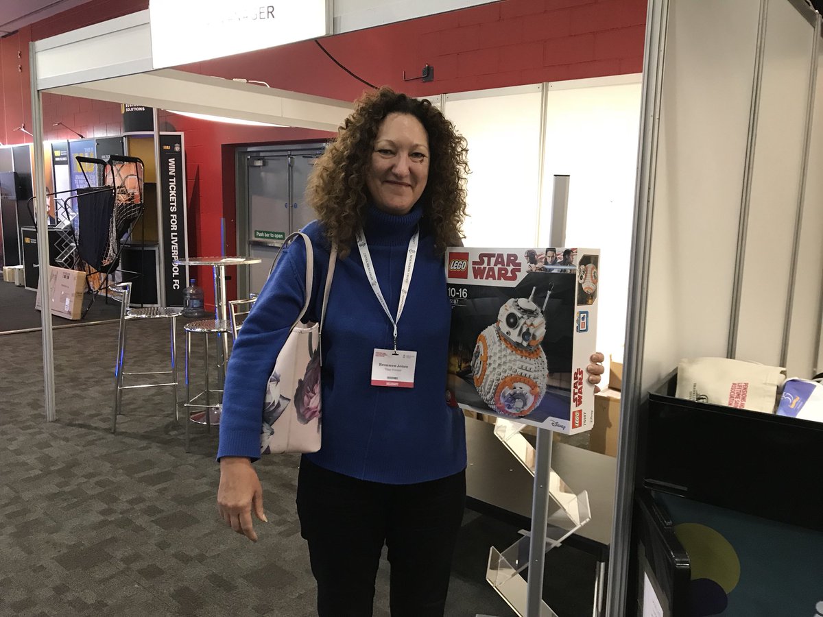 Congratulations to Bronwen Jones from @WarnerMediaGrp, she was the lucky winner of our Lego Star Wars prize. Enjoy #PLSAAnnual