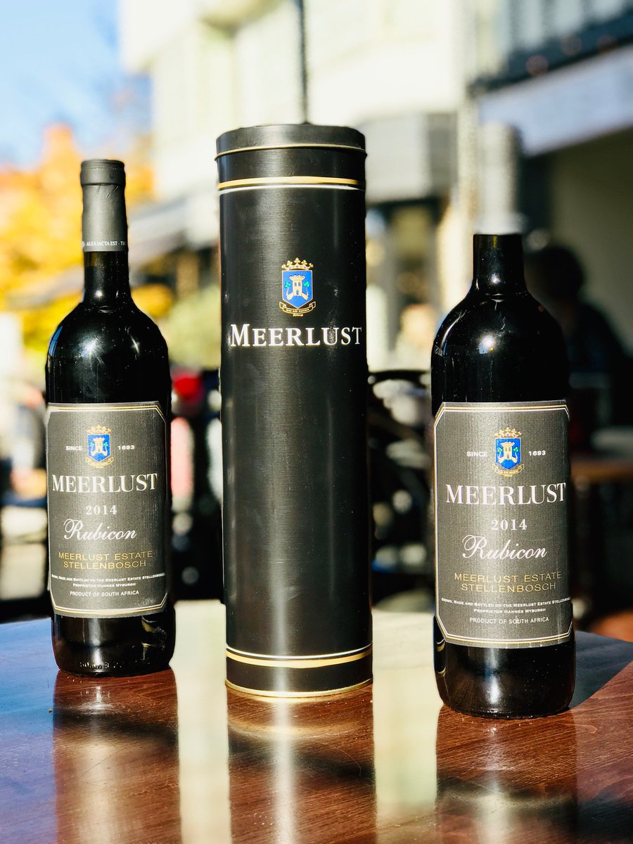 Meerlust Rubicon 2014 Stellenbosch

Special offer <a href="/CWMBridgeStreet/">CWM Bridge Street</a> Winebar this weekend.

Only £8 (175ml) or £6 (125ml) 
£33 bottle drink in. 

Grand-daddy of South African Bordeaux blends. Ancient, beautiful estate since 1693. Muscular, velvety and broad.

#winebar  #Cambridge