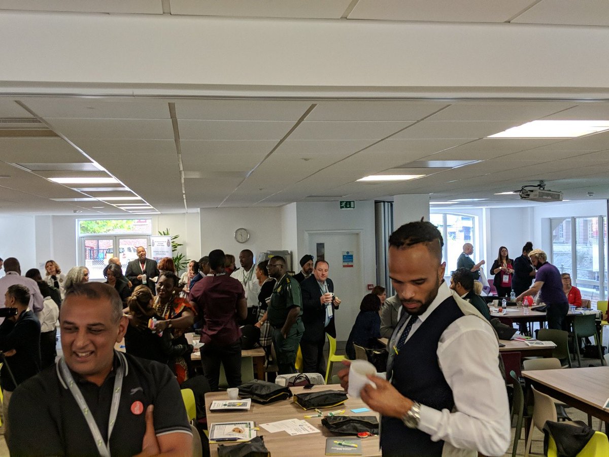 Great discussions today <a href="/NatAmbBME/">National Ambulance BME Forum</a> #TalkAboutRace. Wonderful to see so many ambulance colleagues here joining in the conversation.