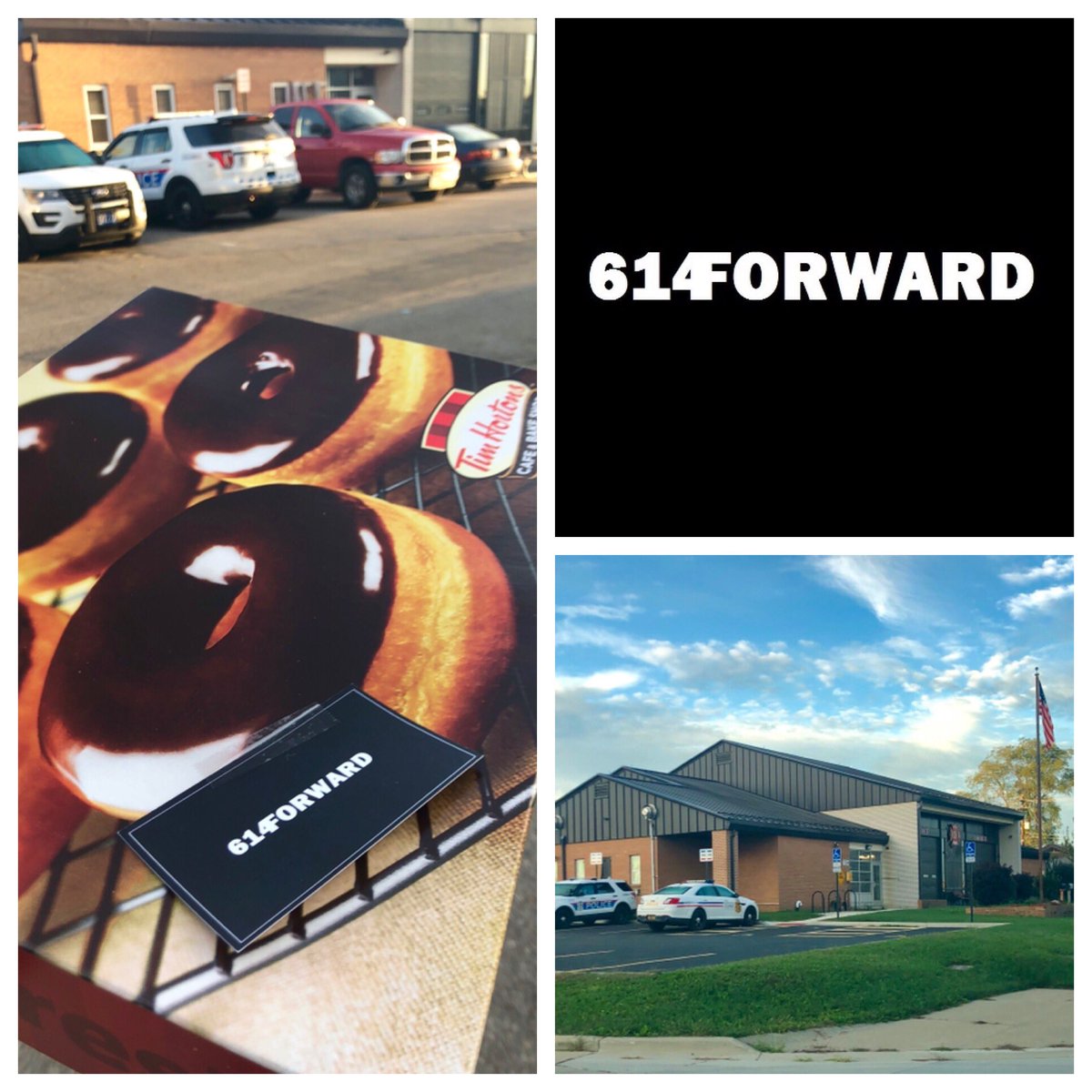 614Forward's tweet image. Showing appreciation to first responders this morning. Thank You for all you do! #AsSeenInColumbus #PayItForward #LifeInCbus #614Forward