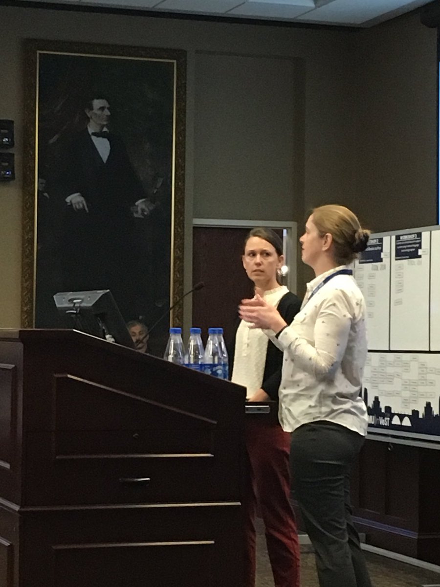KateReagan33's tweet photo. Up now @LMU_CVM’s Dr. Jennifer Johnson with @NCStateVetMed Abi Taylor on self-regulated learning #InVeST2018 https://t.co/rL3pZD8O9t
