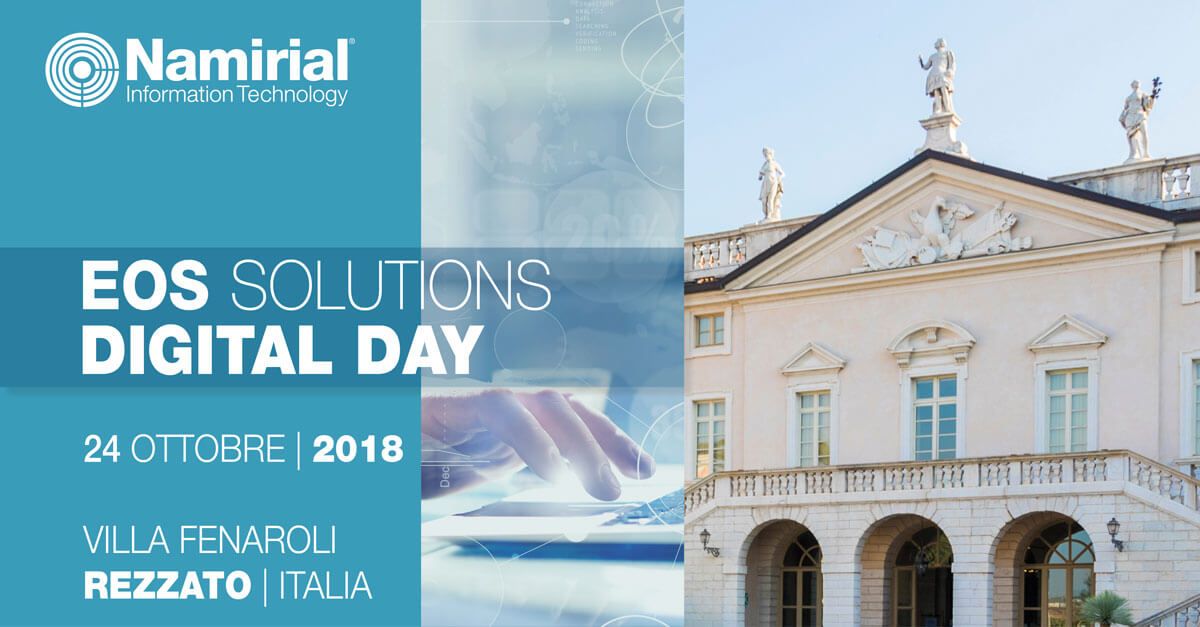 eossolgroup's tweet photo. Siamo lieti di ospitare il Team Namirial all'#EosDigitalDay 2018... https://t.co/5jkvrrlonD https://t.co/XofauIdWL0