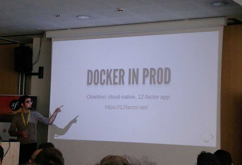 CaendraTech's tweet image. @AlessandroLai explores #Docker for Symfony projects #symfonydayit