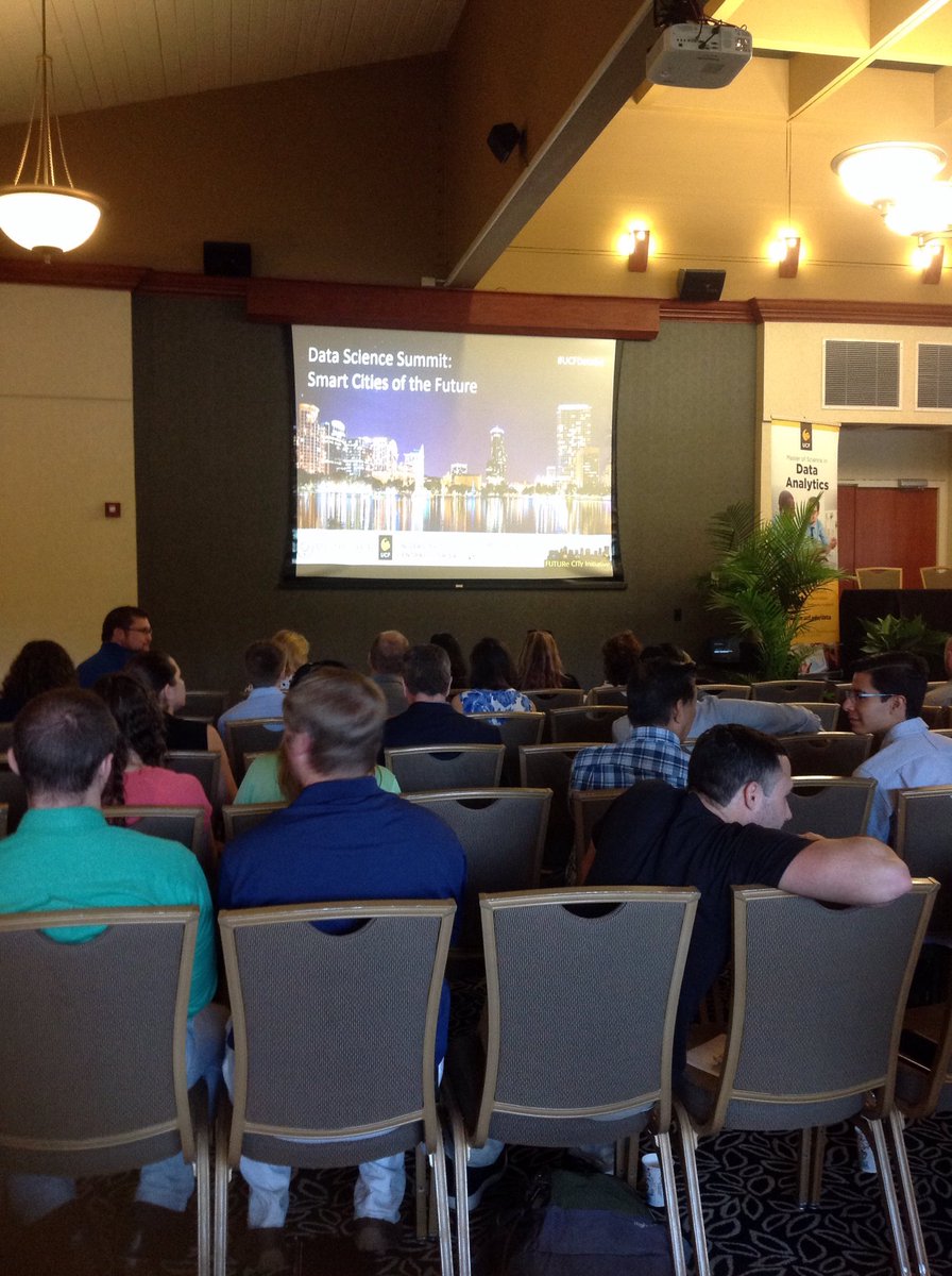 UCFCECS's tweet image. We&apos;re tweeting live from the Data Science Summit! Follow the conversation at #UCFDataSci.