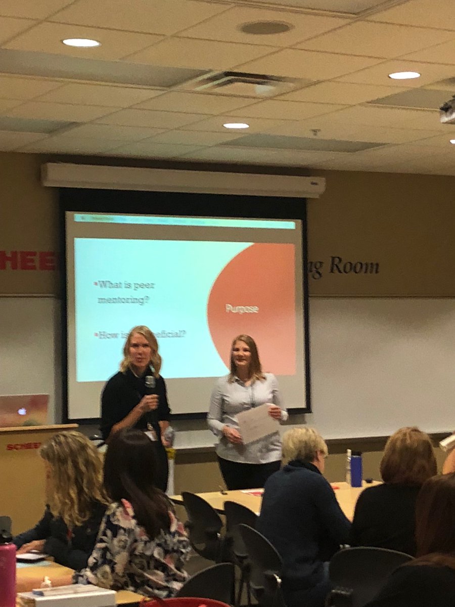 Peer Mentoring for Teacher Leaders? Absolutely!  WCSD’s Consulting Teachers invite others to find a peer mentor during our October Blue Friday.