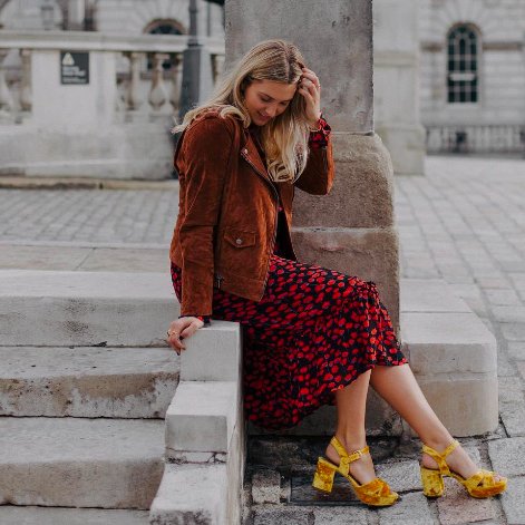 AnthropologieEU's tweet photo. No per-suede-ing necessary: we  ❤️  this tan jacket. Photo by @clairemenary > https://t.co/P0E95j13G9 https://t.co/BD6OUFngwy