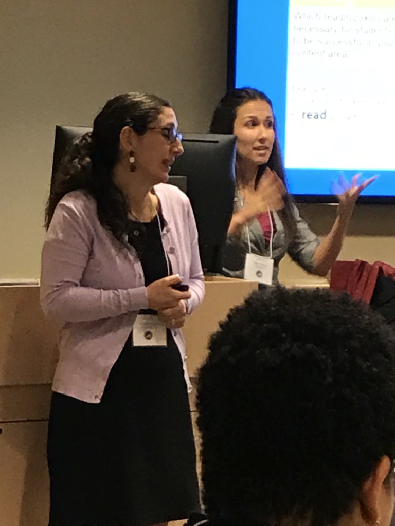 LakeWolves's tweet photo. Three presentations at VMSA by LRMS staff today.  “Rewarding Students Without Breaking the Bank”, “Closing the Gap-Improving EL Performance”, and “Relationships Matter-Implementing Restorative Practices”.  Great job! https://t.co/VtU9tMOGk6